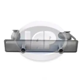 113251053ak Iap/kuhltek Motorwerks Exhaust Muffler Fits 1966-1973 Volkswagen Beetle Karmann Ghia Super Iap/