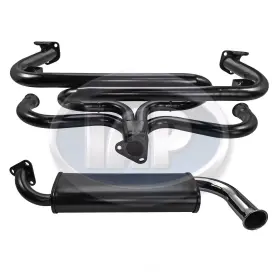 Ac251463 Iap/kuhltek Motorwerks Exhaust Muffler Assembly Fits 54-78 Vw Beetle