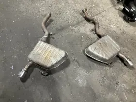333.ja1g17 Jaguar 17-23 F-pace 3.0l Exhaust Muffler Rear Left Right Section Pair Q