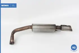 3w835k243ca Jaguar 03-04 Xkr X100 4.0l Supercharged Rear Left Side Exhaust Silencer Oem