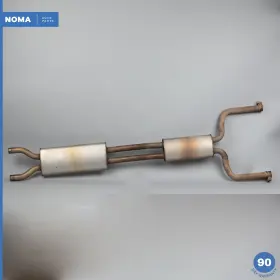4w935212ab Jaguar 05-09 Xj8 X350 Lwb 4.2l N/a Intermediate Exhaust Muffler Dual Pipe Oem