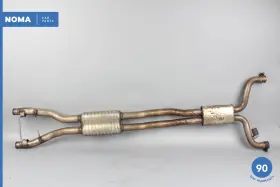Aw935212ec Jaguar 10-12 Xj Xjr X351 Lwb 5.0l N/a Intermediate Exhaust Muffler Dual Pipe Oem