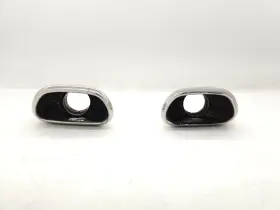 C2d2955 Jaguar 10-19 Xj Xjr X351 Rear Exhaust Muffler Tips Left And Right Set