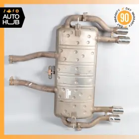C2p2176 Jaguar 07-09 X150 Xkr Dual Exhaust Muffler Quad Tips Assembly Oem