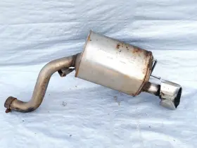 Dx23-5232-ab Jaguar 13-15 X250 3.0l Xf Driver Lh Left Rear Exhaust Muffler Pipe Oem