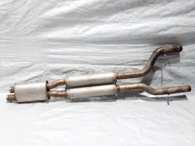 Hx63-5e218-gb Jaguar 13-15 Xf 2.0l Exhaust Center Intermediate Muffler Resonator Pipe Oem