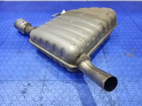 T4a33346 Jaguar 2018-2020 F-pace 2.0l Gas Rear Exhaust Muffler Right Passenger Side Oem