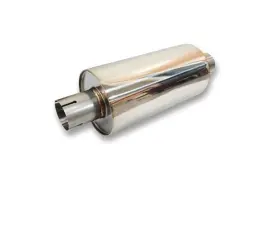 Mu255012p1 Jamo 2.5 Inch Id 5inch Od Round 12 Long Muffler Center To 304ss