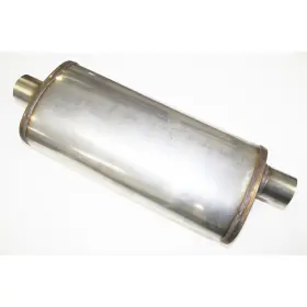40-251800 Jba Racing Headers Straight-through Muffler 2-1/2 Inch