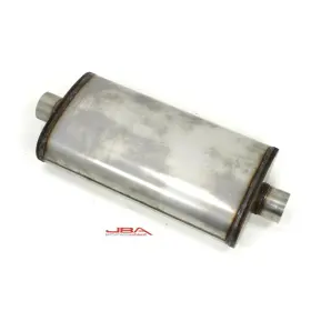 40-302201 Jba Racing Headers Universal Dual Core Muffler 3 Inch