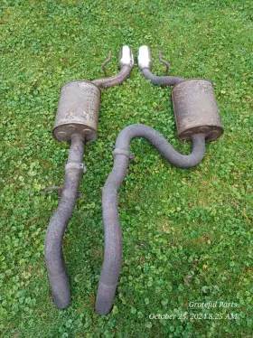 Jeep 808422402453 2006-2010 Grand Cherokee Srt 8 6.1l Oem Rear Exhaust W Tips 114k Miles