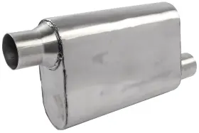 30247 Jegs Chambered Deep-tone Muffler 2.500 Inch Offset Inlet/offset Outlet 30247 Jegs Chambered Deep-tone Muffler 2.500 Inch Offset Inlet/offset Outlet