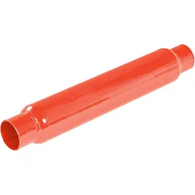 555-30287 Jegs Glasspack Muffler 2.500 Inch Inlet/outlet 18 Long 3.5 Body Red