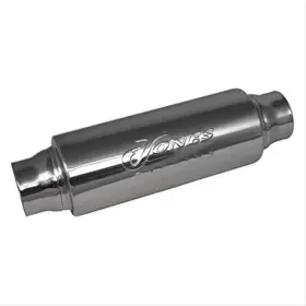 Jones Exhaust 654254210007 Resonator Turbine Ss 2.00 Inch Inlet/outlet 14.00 Length 4.00 Diameter Each