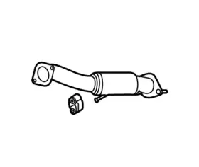 28610-q5250 Kia New 2021-2024 Seltos Front Muffler Assembly 28610 Q5250 28610w