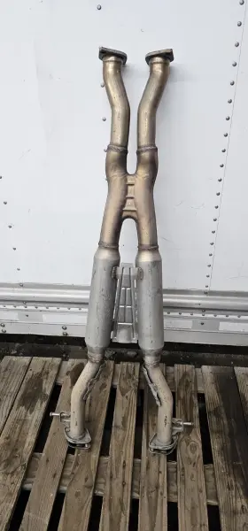 28650j5110 Kia 2018 - 2023 Stinger Rwd 3.3l Exhaust Center Muffler Resonator Pipe Oem