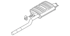 28710-r5400 Kia Genuine Rear Muffler