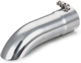 2509-tdb Lcgp 2.5 Inch Inlet Turn Down Exhaust Tip 2 1/2 Polished