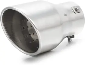254507 Lcgp Adjustable 2.5 Inch -3 Inlet Exhaust Tip X 4.5 7 Bolt-on 2.5-3