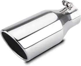 305012 Lcgp Exhaust Tip 3 Inch Inlet 5 Outlet 12 Overall Length X Polished