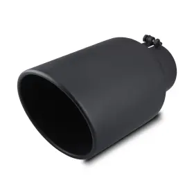508015racbk Lcgp 5 Inch Inlet 8 Outlet 15 Long Rolled End Angle X8 X15 Black - Bolt On