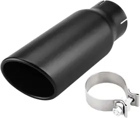Lcgp 682228710437 3 Inch Inlet Id /4 Od/ 12 Long Black Powder Coated