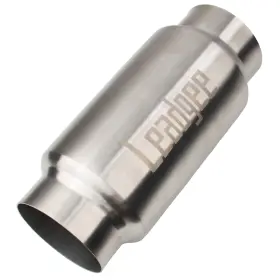 Ljep001-03 Leadgee 3 Inch Inlet And Outlet Exhaust Resonator 9 Overall Length Center