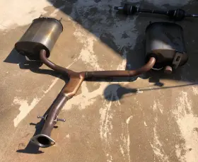 17430-31480 Lexus 2007 Is350 Rear Exhaust Muffler Pipe Oem 2006 -2008 Local Pick Up Ca La