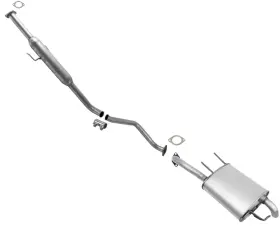 139191 Mac Auto Parts Rear Muffler Exhaust System Cataytic Conveter Back For 2004-06 Hyundai Elantra