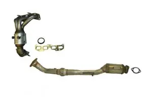 151484 Mac Auto Parts Front Manifold Converter And Rear For Nissan Altima 2.5l 2005-2006