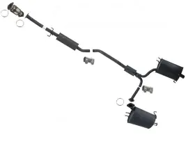 155293 Mac Auto Parts Converter Resonator With Mufflers For 08-09 Honda Accord 3.5l Coupe