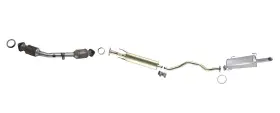 156471 Mac Auto Parts Rear Catalytic Converter Resonator And Muffler For Nissan Versa 07-11 Hatchback