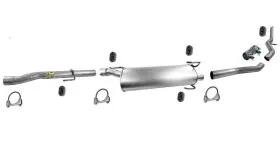 165489 Mac Auto Parts Muffler Exhaust For Dodge Ram 1500 Mega Cab 5.7l 8 Stud 06-08 Extended Crew