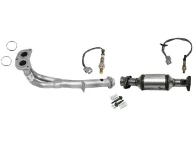166139 Mac Auto Parts Dual Inlet Engine Pipe Converter Sensors For Honda Cr-v 97-01 Federal Emissions