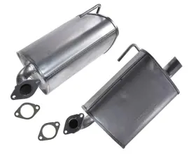 182764 Mac Auto Parts For 2009 2010 11 2013 Subaru Forester 2.5l Natural Aspirated Dual Rear Mufflers
