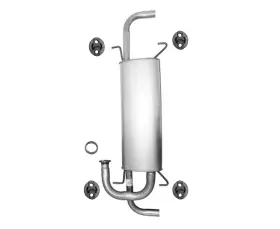 188310 Mac Auto Parts Rear Muffler Assembly With Gasket And Hangers Fits 2009-2015 Toyota Venza 3.5l