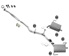 189245 Mac Auto Parts Exhaust System Res Pipe Mufflers For 09-13 Subaru Forester 2.5 Natural 4door