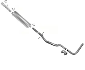191764 Mac Auto Parts Fits 1987-1996 For Ford E150 Econoline Van 4.9 5.0l Exhaust System