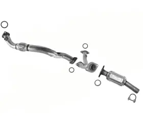 195222 Mac Auto Parts Flex Pipe Y Catalytic Converter For Toyota Sienna All Wheel Drive 2004-06