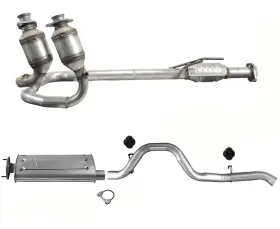 196391 Mac Auto Parts Front Engine Pipe With Catalytic Converter For Jeep Wrangler 4.0l 2004-2006