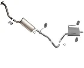 202370 Mac Auto Parts Single Exhaust System Pipe Mufflers For Saturn Outlook 3.6l 2007-2008