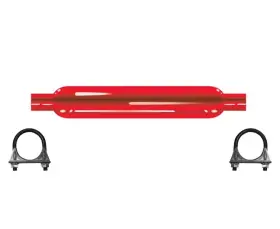 87505cb Mac Auto Parts 210959 Cherry Bomb Muffler 27.5 Inch Oal 22 In Body 2.25 Inlet Outlet