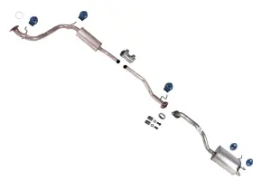 223339 Mac Auto Parts Pipe Resonator Mufflers Exhaust System For Front Wheel Drive Honda Hr-v 16-20
