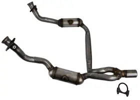 229324 Mac Auto Parts Dual L&r Catalytic Converter Engine Y Pipe For Jeep Wrangler 2010-2011 3.8l