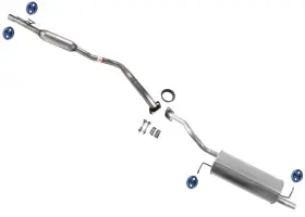 229935 Mac Auto Parts Weld On Resonator Pipe Rear Mufflers Exhaust System For Toyota Prius 2004-2009