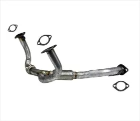 25461 Mac Auto Parts Engine Header Down Y Flex Pipe To Converter Fits 2003-2006 Kia Sorento 3.5l