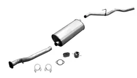 40142 Mac Auto Parts 99-2002 Frontier 3.3l 116 Wheel Base Crew Cab Wb Only Muffler Exhaust System