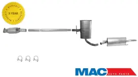 308502 Mac Auto Parts 41062 Fits 1993-1995 Vw Golf 2.0l Converter Muffler Exhaust System 13079