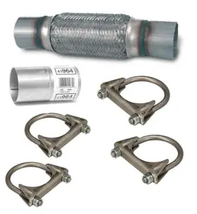 63645 Mac Auto Parts 92-1995 Fits Ford Van E150 5.0l Flex Pipe Behind Converter 138 Inch Wheel Base