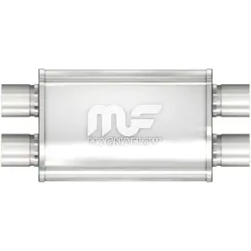 11386 Magnaflow Muffler Mag Ss 14x4x9 2.5 D/d - 9 Inch Oval 14 Body Round Exhaust